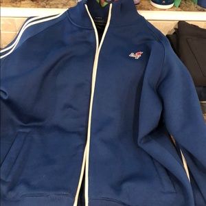 Retro A&F track jacket XL